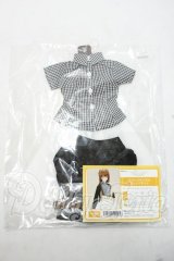 DD/OF:ブラックギンガムチェックセット Y-26-10-27-046-WA-ZY
