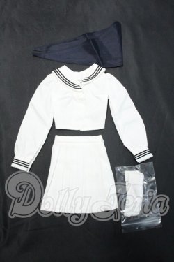 画像1: DD/OF:いちご屋様製 胸当て付きセーラー服(合服) Y-26-10-27-043-WA-ZY
