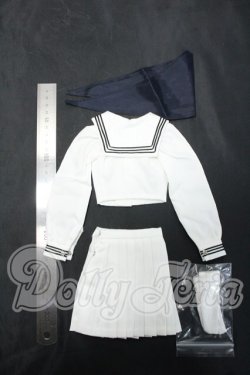 画像2: DD/OF:いちご屋様製 胸当て付きセーラー服(合服) Y-26-10-27-043-WA-ZY