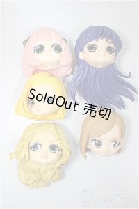 Q posket/頭のみ　5点/ A-25-08-13-265-NY-ZA