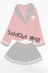 DD/OF:賭ケグルイ風 ジャケット スカート アカ/0 A-26-02-04-295-NY-ZA