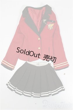 画像1: DD/OF:賭ケグルイ風 ジャケット スカート アカ/0 A-26-02-04-295-NY-ZA