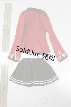 画像2: DD/OF:賭ケグルイ風 ジャケット スカート アカ/0 A-26-02-04-295-NY-ZA