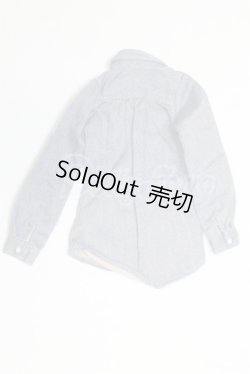 画像2: azone/OF:50ｃｍデニムシャツ ブルー/0 A-26-02-18-084-NY-ZA