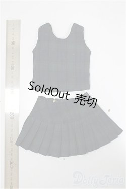 画像2: DD/OF: チェックベスト スカート セットアップ グリーン/0 A-26-02-04-294-NY-ZA