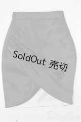 DD/OF: サテンタイトスカート ブラック/0 A-26-02-04-296-NY-ZA