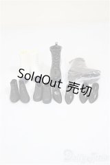 リカちゃん・ジェニーちゃんサイズ /OF:靴　クロ5 シロ1/ファッションドール　衣装 A-26-02-04-266-NY-ZA