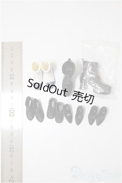 画像2: リカちゃん・ジェニーちゃんサイズ /OF:靴　クロ5 シロ1/ファッションドール　衣装 A-26-02-04-266-NY-ZA