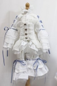 60ＣＭ/of：水色×白衣装セット/ A-25-02-19-401-NY-ZA