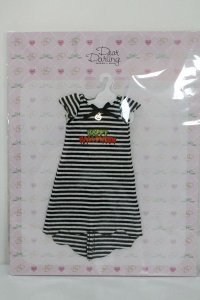 ネオブライス/OF：Dear Darlingハロウィンプリントワンピース・ブラック/ファッションドール　衣装 A-25-01-08-382-NY-ZA