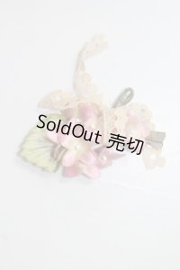 SD/OF:布花コサージュ U-24-04-24-170-NY-ZU