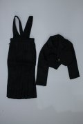 SDGIRL/OF：ジャンパースカートジャケットセット U-23-12-06-118-KN-ZU