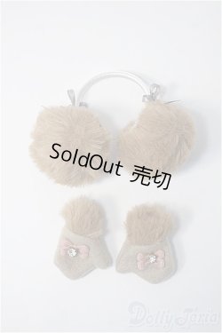 画像1: 幼SD/OF:イヤーマフ&手袋セット Y-25-01-15-092-KN-ZY