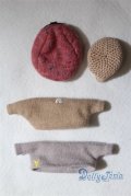 22〜27ｃｍドール/OF：帽子＆衣装4点 A-24-09-04-087-TN-ZA