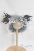 7-8inch/ケモミミウィッグ/インチ　BJD　MJD　ドール用 A-25-03-12-043-NY-ZA