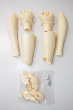 画像1: SDGr女の子用レッグパーツ(可動脚/左右セット) U-24-02-07-205-KN-ZU