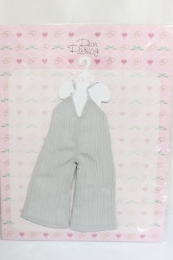 画像1: 【新品】ネオブライス/OF：deardarling：サロペット【ライトグレー】/ファッションドール　衣装 A-25-01-08-373-NY-ZA