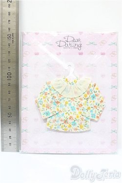 画像2: 【新品】ネオブライス/OF：deardarling：ハイネックブラウス【イエローF】/ファッションドール　衣装 A-25-01-08-381-NY-ZA