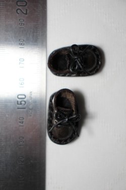 画像2: オビツ11/OF:革靴 Y-24-04-10-103-TN-ZY