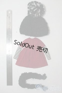 画像2: ネオブライス/OF:衣装セット（ワンピース/ニット帽） A-25-06-25-1033-KD-ZU