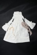 ネオブライス/OF:ビーズ飾りホワイト衣装 Y-24-04-10-087-KN-ZY