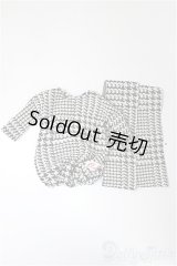 ネオブライス/of:ディーラー製格子柄ドレス/ファッションドール　衣装 A-25-08-13-298-KD-ZA