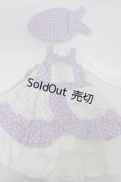 画像1: SDM/OF:重ね着ワンピース/1/4　40ｃｍ　BJD　MJD　衣装　ドール用 A-25-04-09-356-NY-ZA