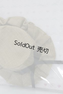 画像2: 【新品】ネオブライス/OF：deardarling：プリーツハット　ブラックリボン/ファッションドール　衣装 A-25-01-08-378-NY-ZA
