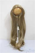 9〜10inchウィッグ/ロング(ストレート)/インチ　BJD　MJD　ドール用 A-25-08-13-398-KD-ZA