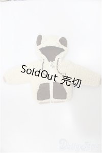 40ｃｍ/OF:くまパーカー　ChicaBi製/0 A-25-03-05-534-NY-ZA