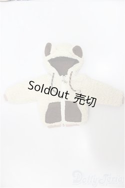 画像1: 40ｃｍ/OF:くまパーカー　ChicaBi製/0 A-25-03-05-534-NY-ZA