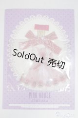 ネオブライス/OF:PINK HOUSE CHELSEA フランス製レース使いフラワーチュールワンピース A-26-06-08-580-NY-ZA