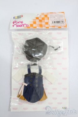 画像1: AZONE/OF：PNXS おでかけキャスケット＆エプロンサロペットset〜Alvastaria outfit collection〜 S-25-05-11-163-NY-ZS
