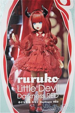 画像1: ruruko/小さな悪魔 ruruko Darkness RED/0 A-25-08-06-300-TN-ZA