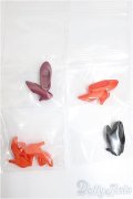 リカちゃんサイズ/OF:キャッスル製靴4点セット/ファッションドール　衣装 A-24-12-25-159-KD-ZA