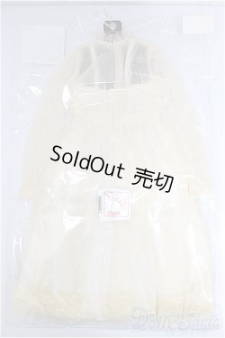 画像2: SD＆SD13/チュールワンピースセット　エクリュ（VOLKS製）/1/3　65ｃｍ　BJD　MJD　衣装　ドール用 A-25-03-12-375-NY-ZA