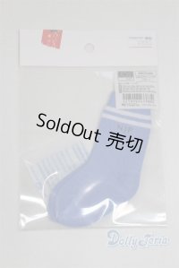 SDGrB＆SD13男の子/OF:NJPロゴラインソックス A-25-01-29-005-KD-ZA