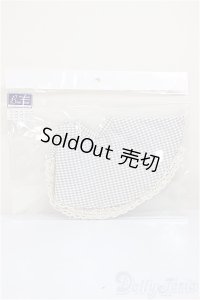 SD/OF:フレアスカート（白?グレーチェック）/1/3　60ｃｍ　BJD　MJD　衣装　ドール用 A-25-08-06-287-NY-ZA