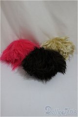 9-10inch/ボアウィッグ　3点/インチ　BJD　MJD　ドール用 A-25-04-02-409-NY-ZA