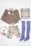 画像1: SDGrB＆SD13男の子/OF:衣装セット/1/3　65ｃｍ　BJD　MJD　衣装　ドール用 A-25-06-04-426-NY-ZA (1)