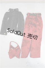 SDM/OF:ワイドパンツセットアップ　andLica様製/1/4　40ｃｍ　BJD　MJD　衣装　ドール用 A-25-07-09-318-NY-ZA