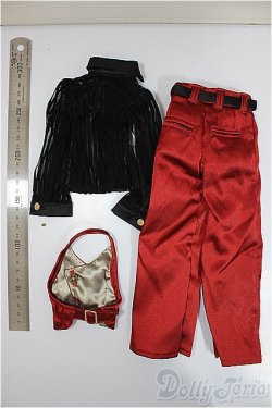 画像2: SDM/OF:ワイドパンツセットアップ　andLica様製/1/4　40ｃｍ　BJD　MJD　衣装　ドール用 A-25-07-09-318-NY-ZA