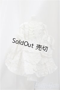 SD/OF:ローブ・ア・ラ・フランセーズ　【ホワイト】/1/3　60ｃｍ　BJD　MJD　衣装　ドール用 A-25-02-26-351-NY-ZA