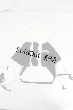 画像1: SD&DD/OF：MELODY.C製パーカー/1/3　60ｃｍ　BJD　MJD　衣装　ドール用 A-25-03-05-309-NY-ZA
