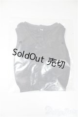 SD/OF:トップス　ベスト/1/3　60ｃｍ　BJD　MJD　衣装　ドール用 A-25-03-05-415-KD-ZA