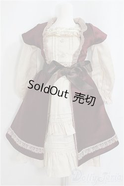 画像1: SD/OF:お迎えドレス　ローズティー/1/3　60ｃｍ　BJD　MJD　衣装　ドール用 A-25-03-19-211-NY-ZA