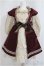 画像1: SD/OF:お迎えドレス　ローズティー/1/3　60ｃｍ　BJD　MJD　衣装　ドール用 A-25-03-19-211-NY-ZA (1)