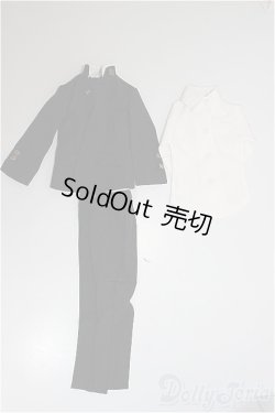画像1: SDM/OF:学ラン/1/4　40ｃｍ　BJD　MJD　衣装　ドール用 A-25-03-19-209-NY-ZA