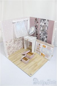リカちゃん/インテリアコーディネート ドレッサールーム(Francfrancコラボ)　一部/ファッションドール　衣装 A-25-04-02-273-NY-ZA