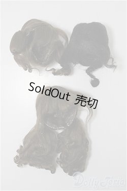 画像1: 4inch/ウィッグ　ボア　3点/インチ　BJD　MJD　ドール用 A-25-03-26-147-KD-ZA